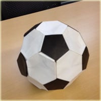 レポート 8 25 土 折り紙で サッカーボール 工作教室 リビング多摩web