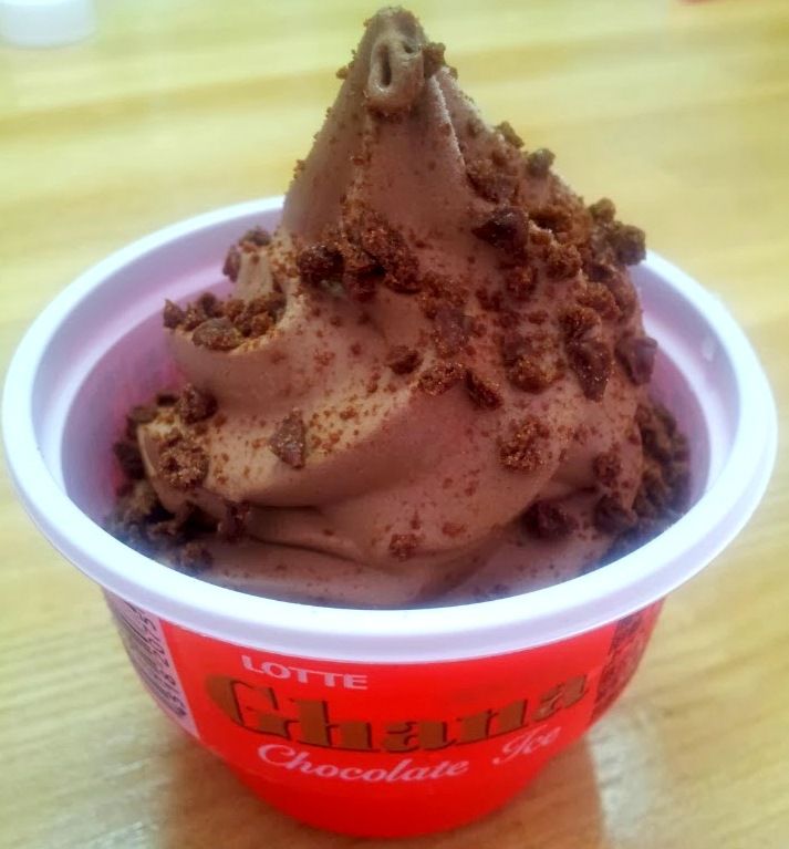 新商品 ロッテのガーナチョコレートアイス カップソフト リビング田園都市web
