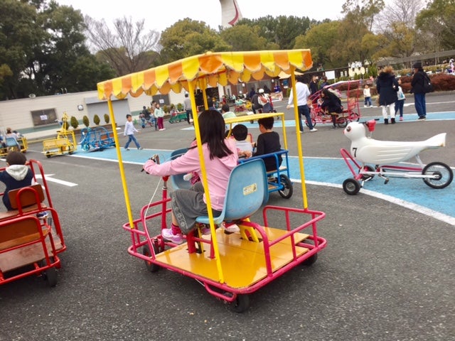 万博記念公園のおもしろ自転車ひろばがアツかった リビングメイト おでかけ ずぼら主婦のライフメモ リビングメイト リビングくらしナビ