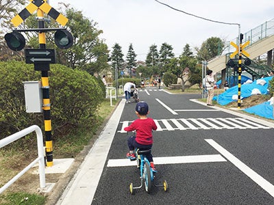またまた子どもの自転車練習に 今度は市川市 東菅野児童交通公園へ リビング千葉web