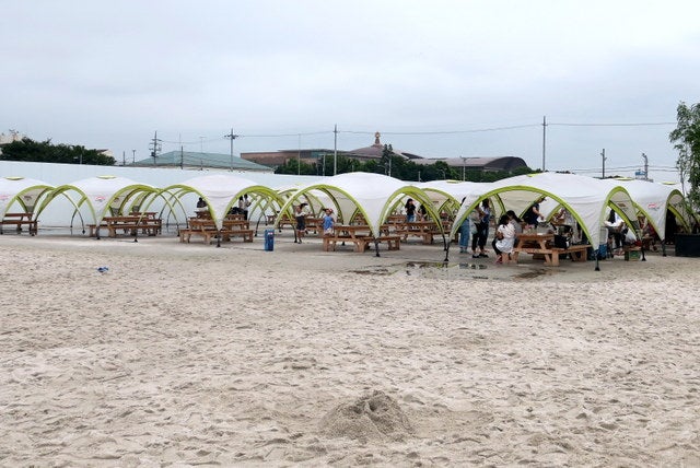 タチヒビーチでbbq バケーション気分 立川 リビング多摩web