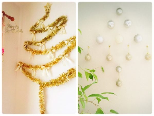 100均グッズやマステで壁デコ 簡単クリスマスツリーの作り方 ニュースコラム リビングくらしナビ