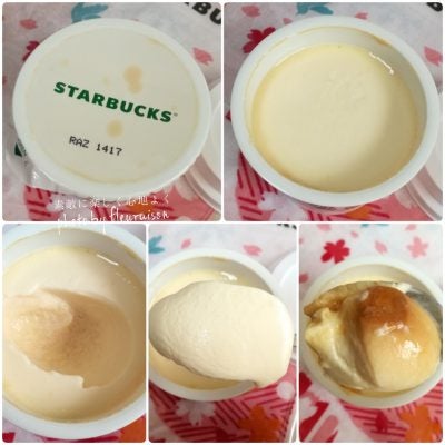 春のスタバプリンは、さくらクロス付き♡ミルクプリンさくらアソート