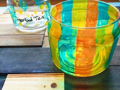 裏技 ダイソーのガラスポットがステンドグラスに変身 いしいさくらのハンドメイド日和 Shufu 1通信 リビングくらしナビ