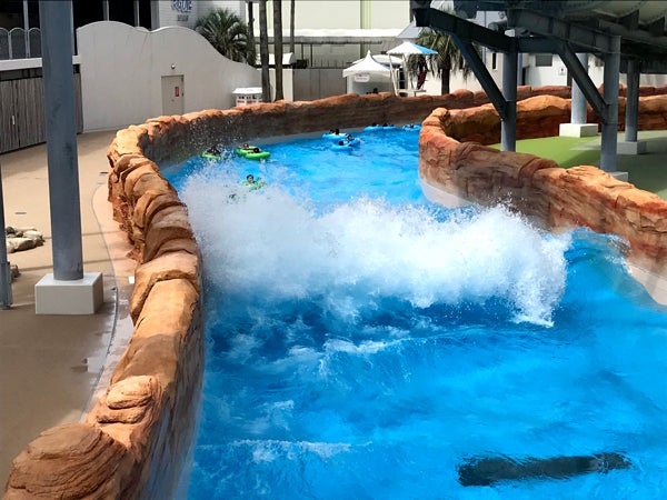 ナガシマジャンボ海水プールに、絶叫系「超激流プール」が新登場。流水