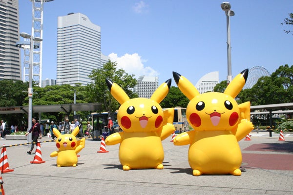 ピカチュウ大量発生チュウ」初日！黄色に染まった会場周辺も要