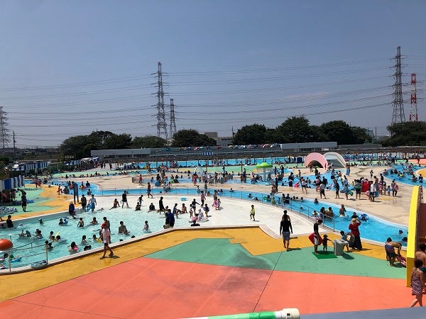 船橋市運動公園の市民プールは流れるプールやターザンロープに幼児も小学生も大はしゃぎ リビング千葉web