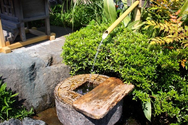 名水百選に認定！美味しいお水が自慢の杖ノ淵公園 ♪＠松山市南高井町