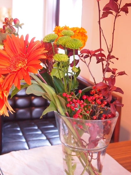 ハロウィンのアレンジメントを体験 住宅街で見つけたお花屋さんbourgeon ブルジョン 越谷 リビング埼玉web