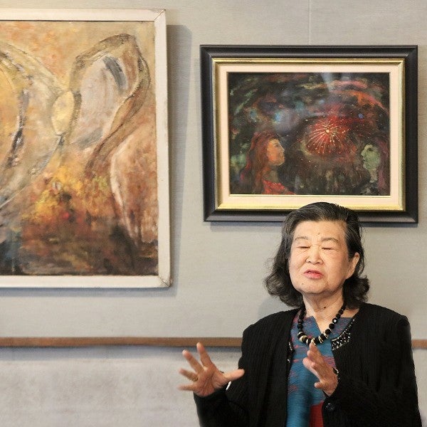 高頭信子作 芽ぶきの頃