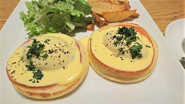 名古屋駅構内 マカロニ名古屋 でエッグベネディクトモーニング リビング名古屋web