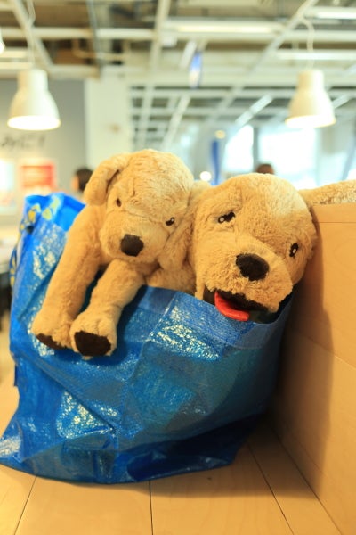 IKEA イケア ソフトトイ ぬいぐるみ ゴールデンレトリバー 犬