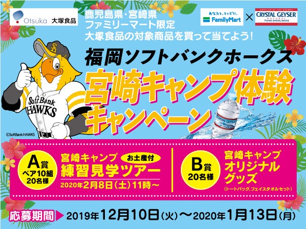 締め切り間近 福岡ソフトバンクホークス宮崎キャンプ見学ツアー オリジナルグッズプレゼント Pr 特集 リビングかごしまweb