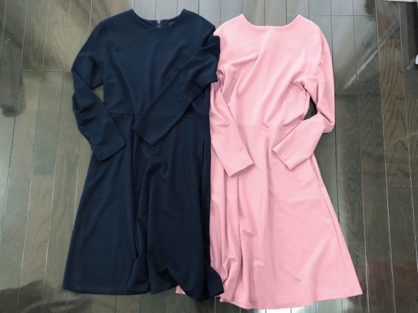 ユニクロ 1 990円で良いの ポンチフレアワンピース 長袖 リビングメイト ファッション 潤いのある毎日 自分軸で生きるエッセンス リビングメイト リビングくらしナビ