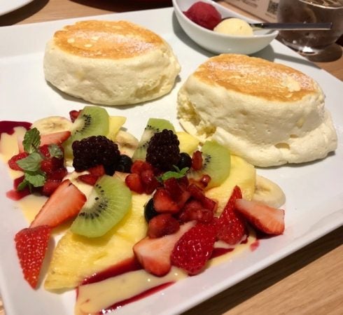 ふわっとろパンケーキ 東北初 むさしの森珈琲 仙台富沢店 リビング仙台web