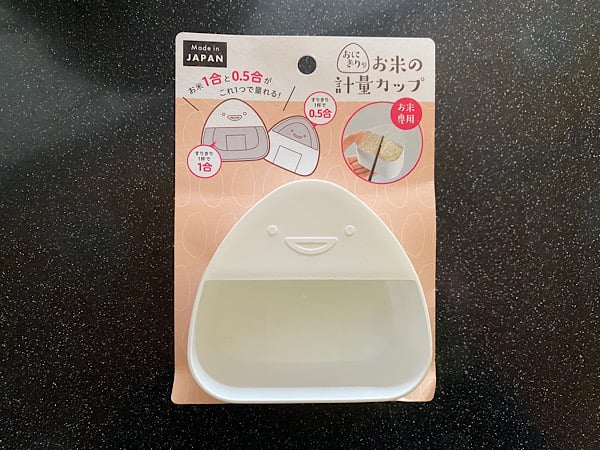 Daiso お米1合と0 5合がひとつで量れる便利で可愛い計量カップ リビングメイト 家事 Casa Dolce Casa リビングメイト リビングくらしナビ