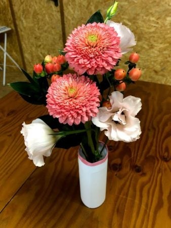 八幡東区 枝光本町商店街のお花屋さん 池庄司生花店でお花を楽しむ リビングふくおか 北九州web