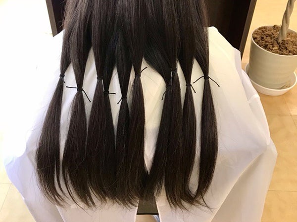髪の毛の寄付 ヘアドネーション しました リビング仙台web
