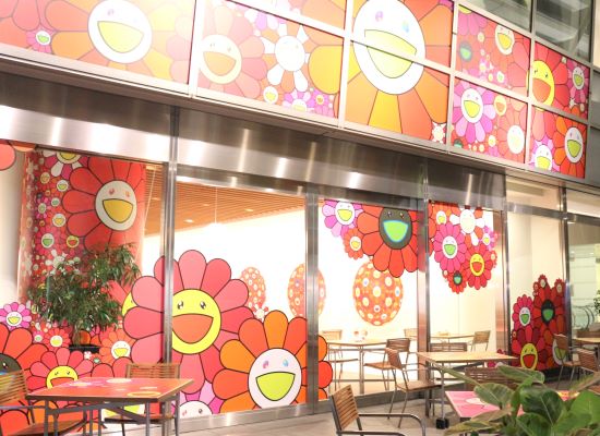 六本木ヒルズ 村上隆プロジェクト フラワー フラワー広場に咲いた お花の親子 リビング東京web