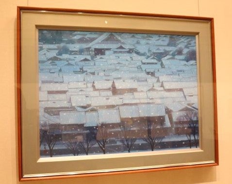 東山魁夷　京洛風趣 額絵 東山魁夷 京洛風趣 額絵