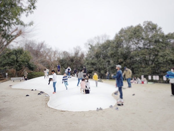 広島県江田島市 大人も無料 ふわふわドーム 鹿川水源地公園 リビング広島web