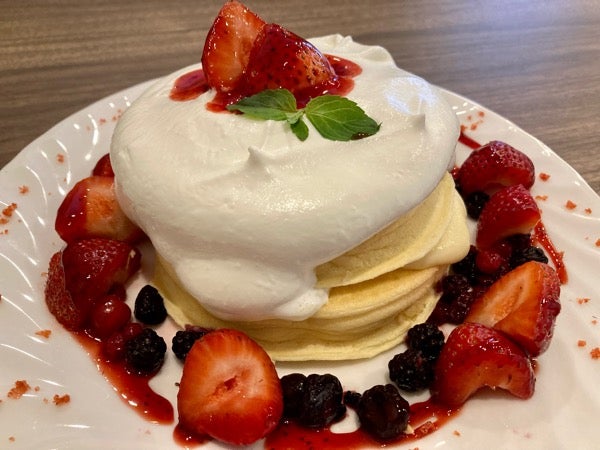 宇都宮 世界一をめざす ふわっふわな天使のパンケーキ さかい珈琲 簗瀬店 リビング栃木web