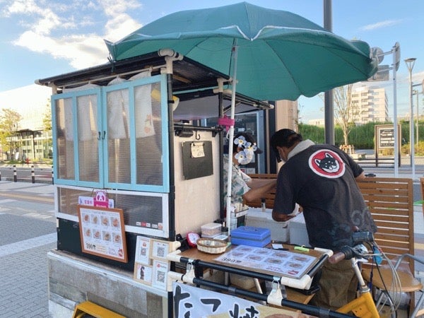 自転車屋台「たこ焼きおとちゃん」＠千葉市 | リビング千葉Web