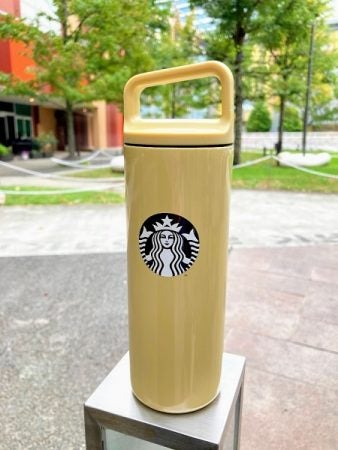 スターバックス ハンドルリッド 持て余す ステンレスボトル ミアー MiiR 473ml