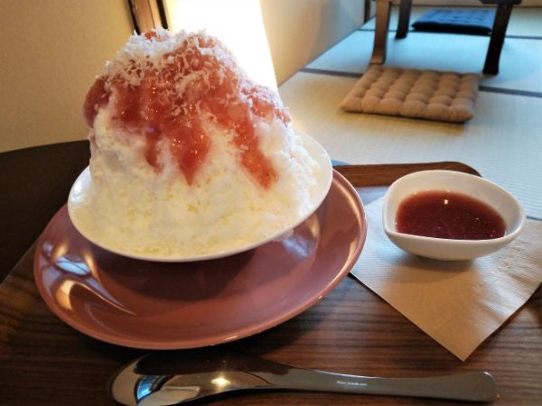 福島市 ぽかぽかの店内で楽しむ冬のかき氷はいかが 氷屋パンプス リビングふくしまweb