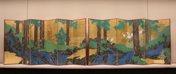 南青山】根津美術館「鈴木其一・夏秋渓流図屏風」秋のアート謎解き体験