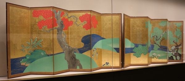 南青山】根津美術館「鈴木其一・夏秋渓流図屏風」秋のアート謎解き体験