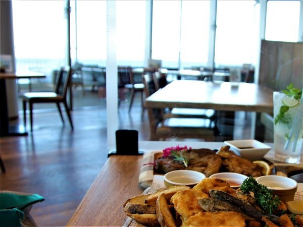 熱海市 オーシャンビュー 優雅にランチが楽しめる Harbor S W リビング静岡web