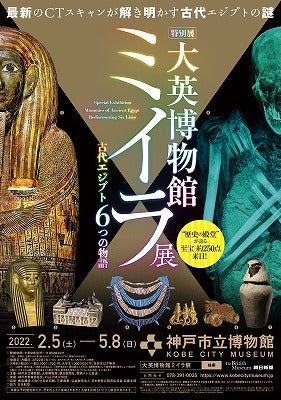 神戸市立博物館】CTスキャンで分析！6体のミイラの“生前”に迫る | リビング神戸・阪神間Web