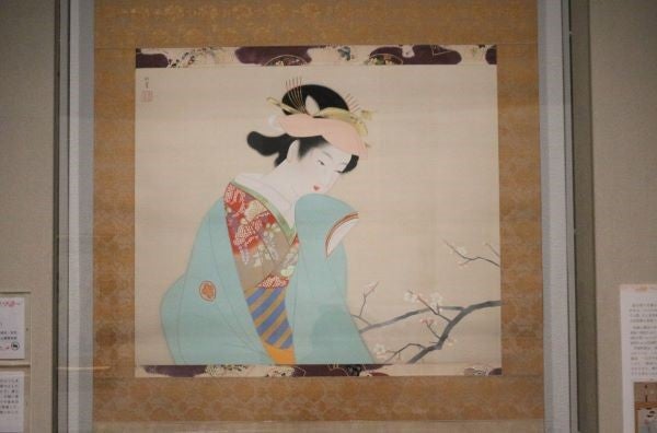 広尾】山種美術館「上村松園・松篁―美人画と花鳥画の世界―」が広がる