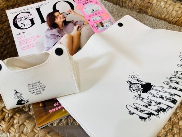 雑誌付録 Glow5月号 シンプルかわいいムーミンのティッシュケース リビングメイト 趣味 自分軸でhappyな毎日を目指そ リビングメイト リビングくらしナビ