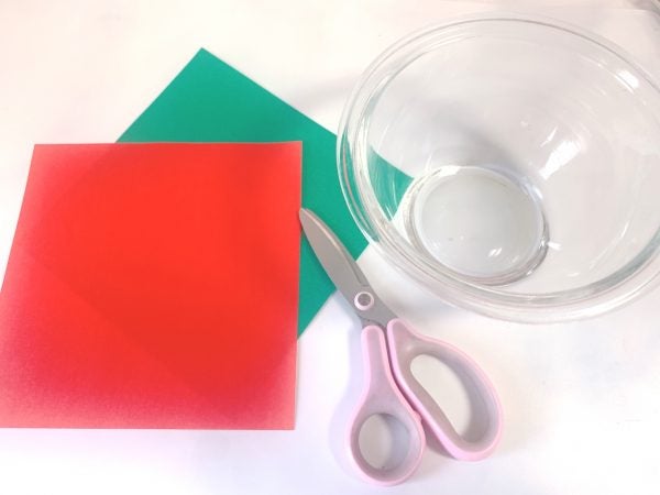 おうち時間 実験してみよう 水面で開く可愛い折り紙 リビング栃木web