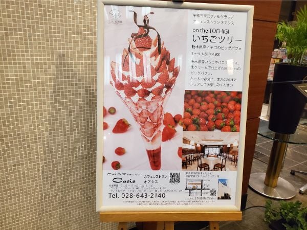 宇都宮 栃木県最大級のいちごパフェ いちごツリー を カフェレストラン オアシス さんで食べてきました リビング栃木web 宇都宮 栃木県最大級のいちごパフェ いちごツリー を カフェレストラン オアシス さんで食べてきました リビング栃木web