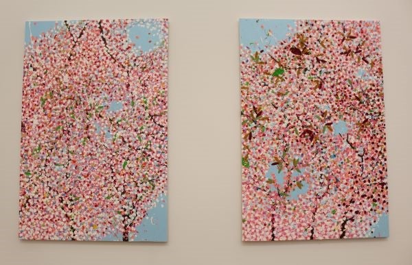 六本木】国立新美術館「ダミアン・ハースト 桜」東京で開花宣言