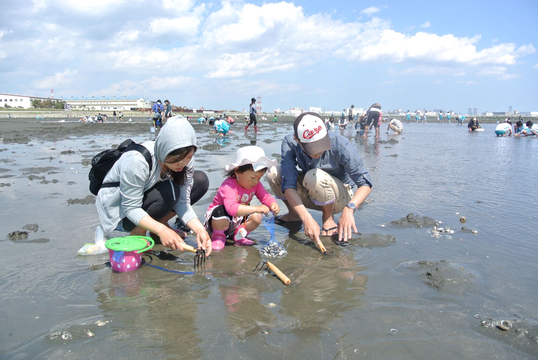 トピックス】ふなばし三番瀬海浜公園で「潮干狩り」スタート