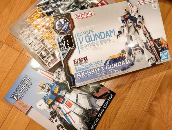 RG 1/144RX-93ffνガンダムららぽーと福岡SIDE-F 羨まし 5個