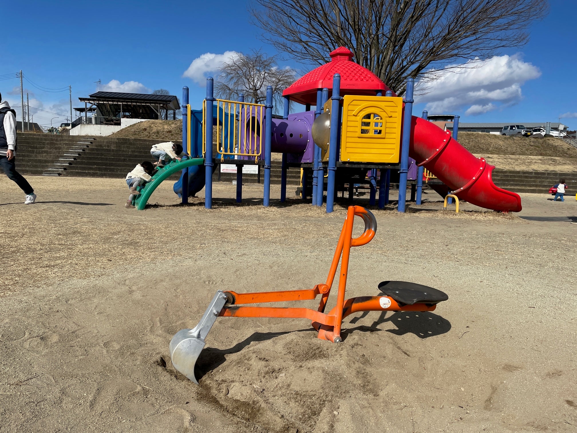 さくら市】道の駅隣接！「さくら市水辺公園」で男心をくすぐる遊具で