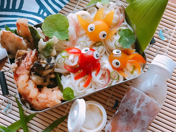 夏にぴったり 金魚の冷やし麺弁当 By西川亜紀さん リビング大阪web