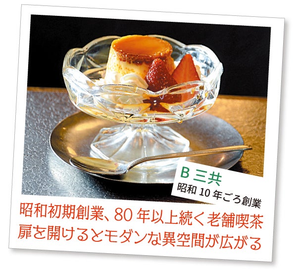昭和創業・レトロ空間・懐かしい味 喫茶店の愛されメニュー