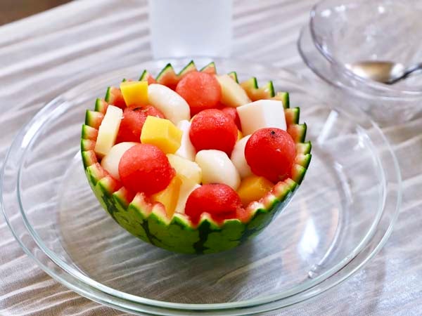 リビング発 旬の一品 Vol 63 スイカのフルーツポンチ リビング栃木web