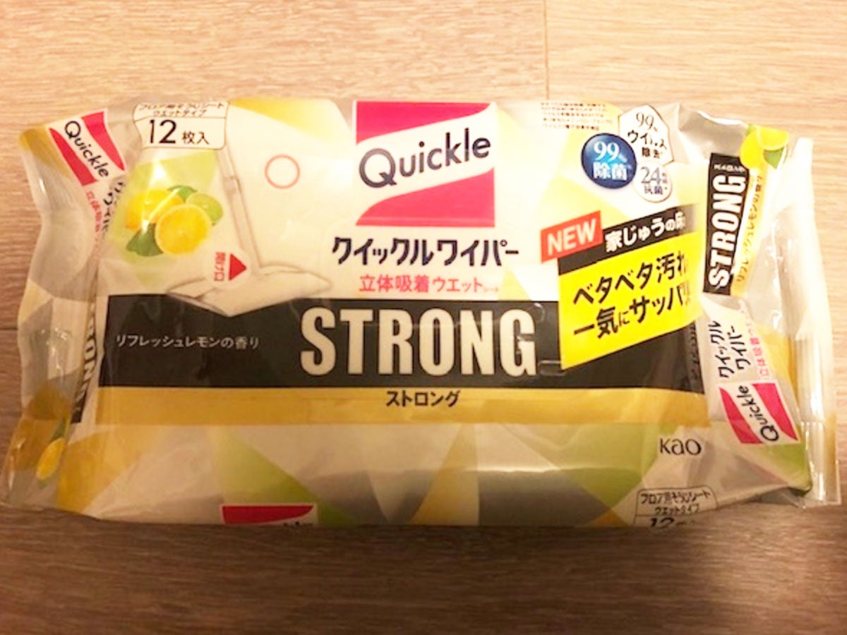 ズボラ主婦でさえ床掃除がやみつきになる！「クイックルワイパー 立体吸着ウエットシート ストロング」 | リビングメイト - 家事 |  Enjoy！主婦ing＊ | リビングメイト | リビングくらしナビ