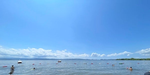 猪苗代 人生初 湖水浴を楽しみました リビングふくしまweb