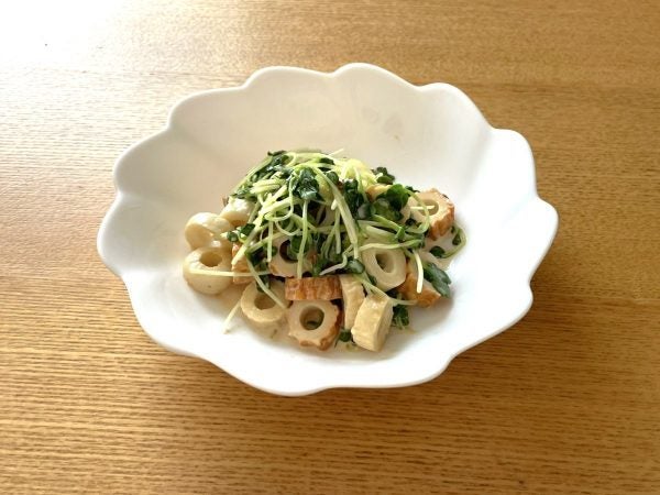 シャキッとピリ辛 安くておいしい かいわれ大根 のレンチン簡単レシピ 9 18 かいわれ大根の日 ニュースコラム リビングくらしナビ