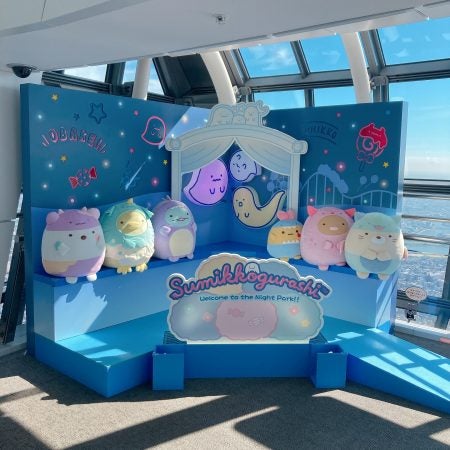 東京スカイツリー】すみっコぐらしとコラボした「そらのおばけのナイト