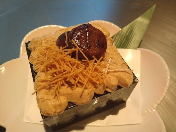 二子玉川 鉄板焼き お好み焼き かしわ の期間限定渋栗のティラミス リビング東京web 二子玉川 鉄板焼き お好み焼き かしわ の期間限定渋栗のティラミス リビング東京web