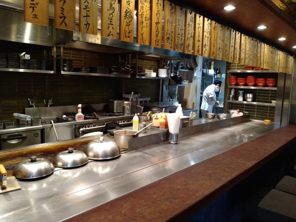 二子玉川 鉄板焼き お好み焼き かしわ の期間限定渋栗のティラミス リビング東京web